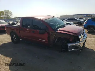 2015 Nissan Titan SL with VIN 1N6BA0EC5FN510345, listed as a Copart auction lot 73643204 with 112,685 mi miles and Salvage Title. Bid and sale history available at carsss.com. Image 4.
