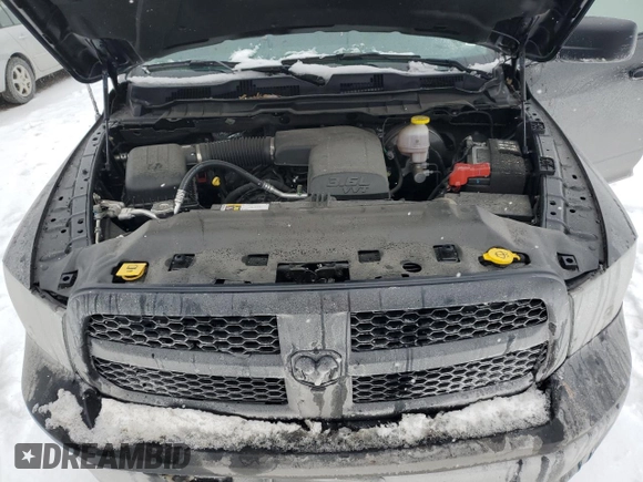 2023 Ram 1500 Tradesman with VIN 3C6RR7KGXPG620657, listed as a Copart auction lot 84098114 with 11,791 mi miles and Salvage title. Bid and sale history available at DreamBid. Image 11.