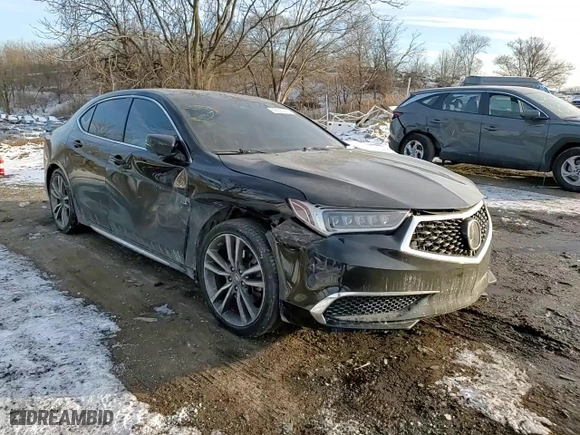 2019 Acura TLX w/Technology Pkg with VIN 19UUB2F48KA007097, listed as a Copart auction lot 88320415 with 87,651 mi miles and Salvage Title. Bid and sale history available at carsss.com. Image 11.