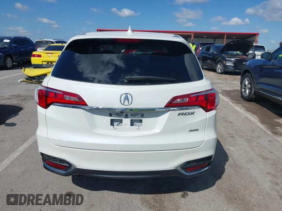 2017 Acura RDX w/Technology Pkg with VIN 5J8TB4H51HL014418, listed as a IAAI auction lot 42019773 with 125,965 mi miles. Bid and sale history available at carsss.com. Image 16.