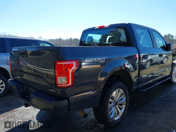 2016 Ford F-150 XLT with VIN 1FTEW1EF9GFB80917, listed as a IAAI auction lot 41640506 with 90,883 mi miles. Bid and sale history available at carsss.com. Image 4.