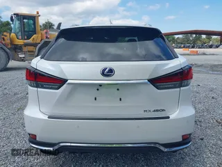 2021 Lexus RX with VIN 2T2JGMDA9MC058061, listed as a IAAI auction lot 42031419 with 40,698 mi miles. Bid and sale history available at carsss.com. Image 17.