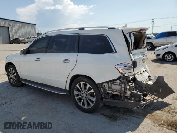 2016 Mercedes-Benz GL with VIN 4JGDF6EE5GA698435, listed as a Copart auction lot 73156434 with 137,302 mi miles and Salvage Title. Bid and sale history available at carsss.com. Image 2.