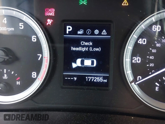 2018 Hyundai Sonata SE with VIN 5NPE24AF3JH599328, listed as a IAAI auction lot 41855551 with 177,255 mi miles and . Bid and sale history available at carsss.com. Image 16.