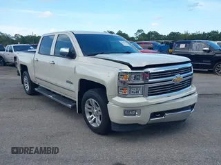 2014 Chevrolet Silverado 1500 High Country with VIN 3GCUKTEC4EG401571, listed as a IAAI auction lot 41984349 with 104,221 mi miles and . Bid and sale history available at DreamBid. Image 1.
