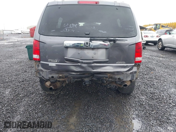 2014 Honda Pilot EX-L with VIN 5FNYF4H51EB025362, listed as a IAAI auction lot 41307101 with 162,688 mi miles. Bid and sale history available at carsss.com. Image 6.