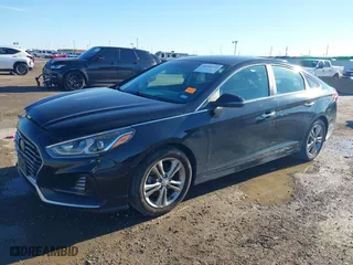 2018 Hyundai Sonata SEL with VIN 5NPE34AF4JH651238, listed as a IAAI auction lot 41655754 with 92,186 mi miles. Bid and sale history available at carsss.com. Image 17.