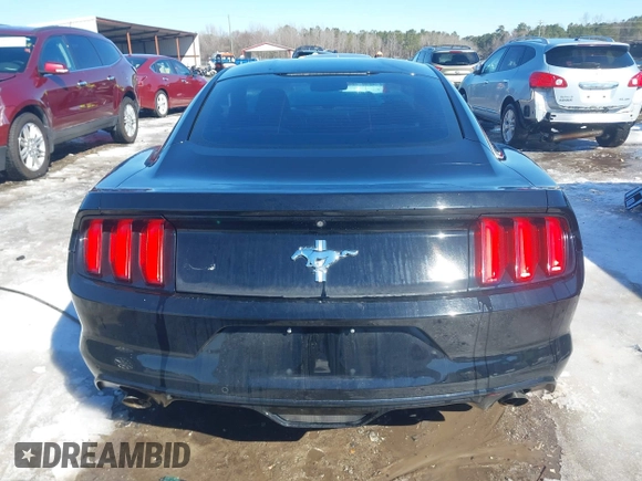 2015 Ford Mustang V6 with VIN 1FA6P8AM3F5379843, listed as a IAAI auction lot 41628091 with 88,272 mi miles and . Bid and sale history available at DreamBid. Image 16.
