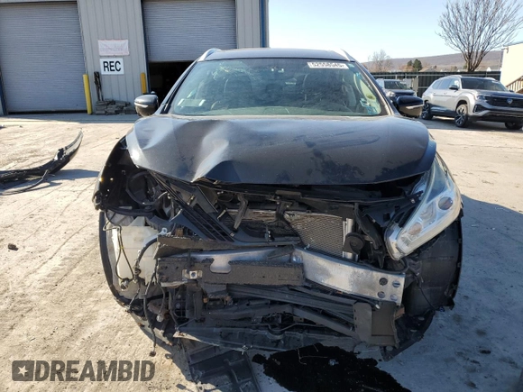 2015 Nissan Murano SL with VIN 5N1AZ2MH1FN216727, listed as a Copart auction lot 52558545 with 99,885 mi miles and Salvage Title. Bid and sale history available at DreamBid. Image 5.