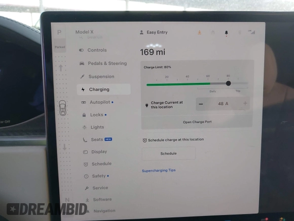2022 Tesla Model X Plaid z VIN 7SAXCBE69NF352875, wystawiony jako IAAI lot #41964970 z przebiegiem 34 065 mil mil oraz . Historia ofert i sprzedaży dostępna na DreamBid. Obrazek 18.