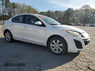 2011 Mazda 3 i Touring with VIN JM1BL1VF7B1477055, listed as a Copart auction lot 50025175 with 106,107 mi miles and Salvage Title. Bid and sale history available at DreamBid. Image 4.