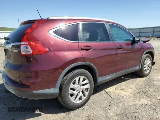 2015 Honda CR-V EX-L with VIN 2HKRM4H73FH638405, listed as a Copart auction lot 52294205 with 102,984 mi miles and Salvage Title. Bid and sale history available at carsss.com. Image 3.