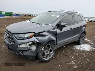 2018 Ford EcoSport SES with VIN MAJ6P1CL7JC160738, listed as a Copart auction lot 45996695 with 66,229 mi miles and Salvage Title. Bid and sale history available at DreamBid. Image 1.