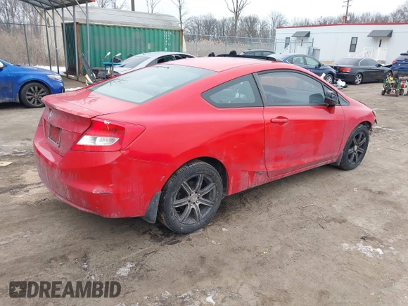 2012 Honda Civic Cpe EX-L with VIN 2HGFG3B03CH525527, listed as a IAAI auction lot 41327497 with 228,458 mi miles. Bid and sale history available at carsss.com. Image 4.