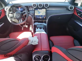 2025 Mercedes-Benz GLC with VIN W1NKJ4HB1SF265117, listed as a Copart auction lot 42263605 with 7,309 mi miles and Salvage Title. Bid and sale history available at carsss.com. Image 8.