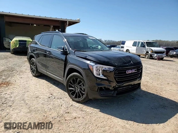 2024 GMC Terrain SLT with VIN 3GKALVEG5RL276774, listed as a Copart auction lot 50169455 with 10,409 mi miles and Salvage title. Bid and sale history available at DreamBid. Image 12.