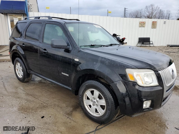 2008 Mercury Mariner with VIN 4M2CU81Z98KJ39101, listed as a Copart auction lot 85359614 with 215,565 mi miles and Salvage Title. Bid and sale history available at carsss.com. Image 4.
