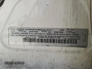 2010 Volkswagen Jetta Limited Edition with VIN 3VWRX7AJ1AM127158, listed as a Copart auction lot 49528915 with 199,550 mi miles and Salvage title. Bid and sale history available at DreamBid. Image 13.