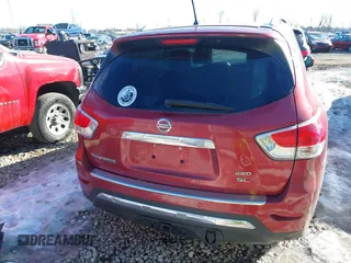 2014 Nissan Pathfinder Platinum with VIN 5N1AR2MM6EC627614, listed as a IAAI auction lot 41420846 with 141,342 mi miles and . Bid and sale history available at DreamBid. Image 15.