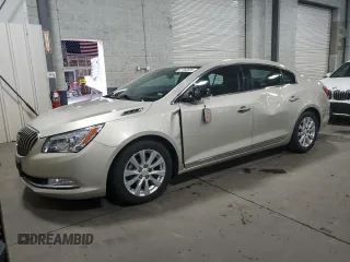 2015 Buick LaCrosse Leather with VIN 1G4GB5GR2FF191917, listed as a Copart auction lot 57163535 with 97,999 mi miles and Salvage title. Bid and sale history available at DreamBid. Image 1.