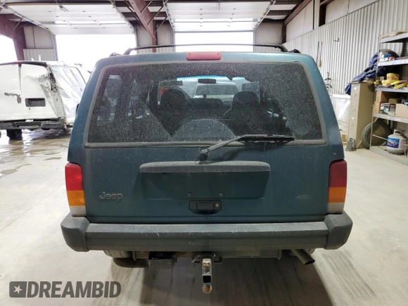 1997 Jeep Cherokee Sport with VIN 1J4FJ68S7VL509440, listed as a Copart auction lot 50895195 with 283,662 mi miles and Salvage Title. Bid and sale history available at carsss.com. Image 6.