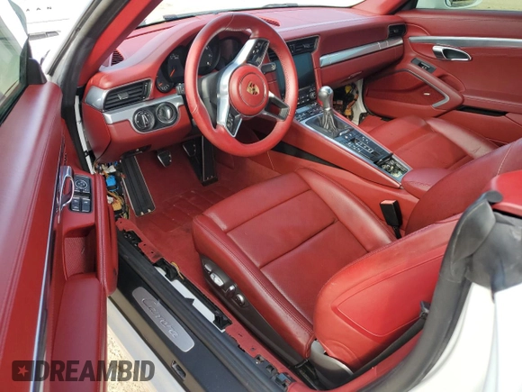 2017 Porsche 911 Carrera with VIN WP0CA2A92HS141493, listed as a Copart auction lot 84995714 with Not Provided miles and Non Repairable. Bid and sale history available at DreamBid. Image 8.