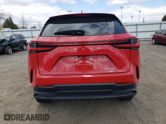 2023 Lexus NX with VIN 2T2GGCEZ3PC029040, listed as a Copart auction lot 50768965 with 20,998 mi miles and Salvage Title. Bid and sale history available at carsss.com. Image 6.