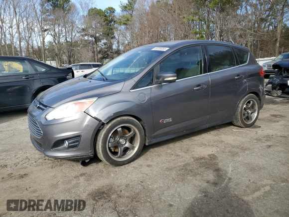2013 Ford C-Max Energi SEL with VIN 1FADP5CU6DL510971, listed as a Copart auction lot 45330055 with 173,137 mi miles and Salvage Title. Bid and sale history available at carsss.com. Image 1.