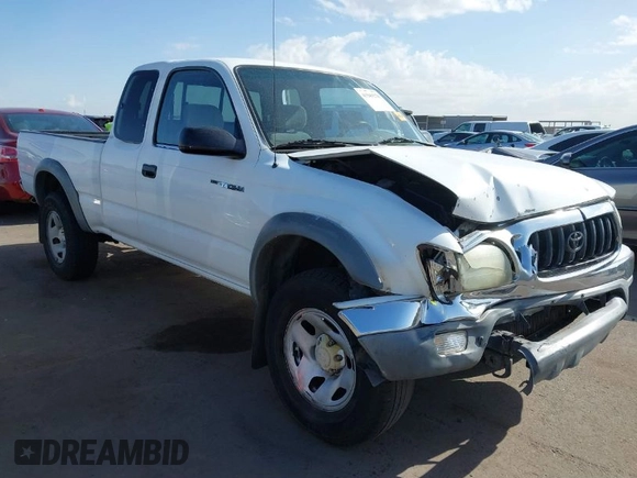 2002 Toyota Tacoma PreRunner z VIN 5TESM92N32Z883802, wystawiony jako IAAI lot #41949270 z przebiegiem 219 690 mil mil oraz . Historia ofert i sprzedaży dostępna na DreamBid. Obrazek 1.