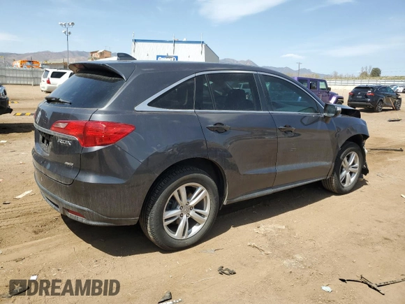 2015 Acura RDX Technology with VIN 5J8TB4H52FL019656, listed as a Copart auction lot 52647445 with 181,754 mi miles and Salvage Title. Bid and sale history available at DreamBid. Image 3.
