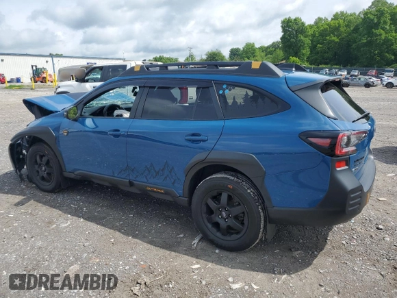 2023 Subaru Outback Wilderness with VIN 4S4BTGUD9P3201535, listed as a Copart auction lot 55584115 with 52,324 mi miles and Salvage title. Bid and sale history available at DreamBid. Image 2.