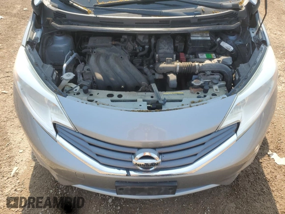 2014 Nissan Note S Plus z VIN 3N1CE2CP0EL404304, wystawiony jako Copart lot #59037675 z przebiegiem 82 255 mil mil oraz Szkoda całkowita • Salvage title. Historia ofert i sprzedaży dostępna na DreamBid. Obrazek 11.