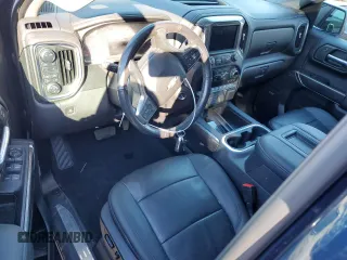 2021 Chevrolet Silverado 1500 LTZ with VIN 3GCUYGET6MG133899, listed as a Copart auction lot 80316094 with Not Provided miles and Salvage Title. Bid and sale history available at DreamBid. Image 8.
