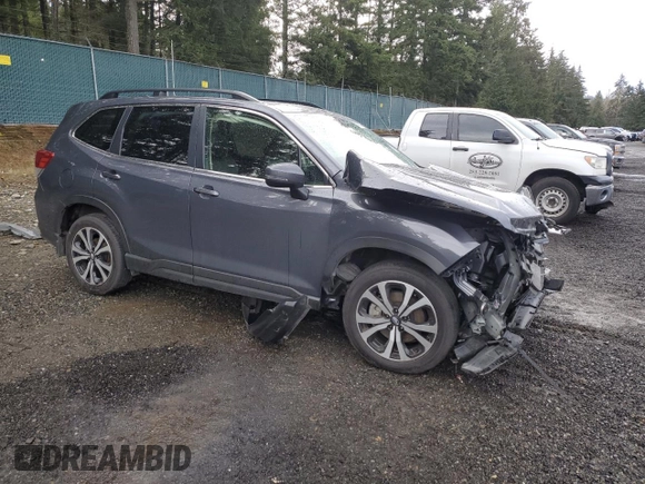 2021 Subaru Forester Limited with VIN JF2SKAUC6MH540345, listed as a Copart auction lot 45773295 with 20,291 mi miles and Salvage Title. Bid and sale history available at carsss.com. Image 4.