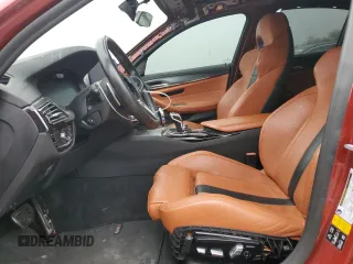2021 BMW M5 with VIN WBS83CH03MCG00754, listed as a Copart auction lot 50154465 with 34,540 mi miles and Salvage Title. Bid and sale history available at carsss.com. Image 7.