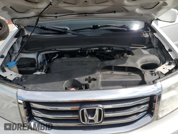 2013 Honda Pilot EX-L with VIN 5FNYF3H53DB001024, listed as a Copart auction lot 59376235 with 152,452 mi miles and Salvage title. Bid and sale history available at DreamBid. Image 12.
