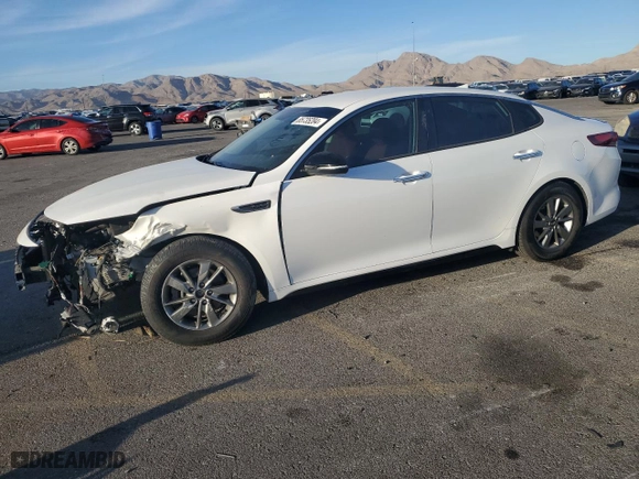 2017 Kia Optima LX 1.6T with VIN 5XXGT4L14HG168932, listed as a Copart auction lot 85735284 with 98,397 mi miles and Salvage Title. Bid and sale history available at carsss.com. Image 1.