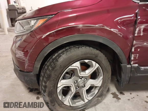 2019 Honda CR-V EX with VIN 5J6RW2H55KL021343, listed as a IAAI auction lot 41599161 with 75,727 mi miles. Bid and sale history available at carsss.com. Image 17.