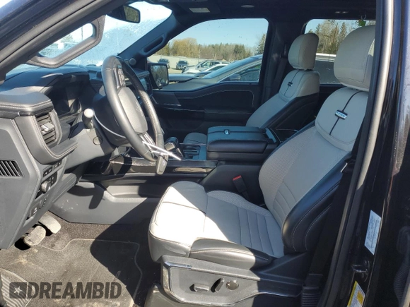 2023 Ford F-150 Lightning Pro z VIN 1FT6W1EV3PWG03292, wystawiony jako Copart lot #48454435 z przebiegiem 41 714 mil mil oraz Tytuł czysty. Historia ofert i sprzedaży dostępna na DreamBid. Obrazek 7.