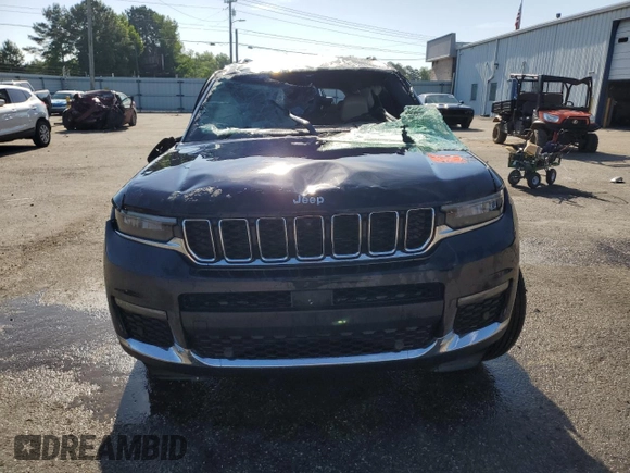 2023 Jeep Grand Cherokee Limited z VIN 1C4RJKBG4P8898687, wystawiony jako Copart lot #57346475 z przebiegiem 28 431 mil mil oraz Szkoda całkowita • Salvage title. Historia ofert i sprzedaży dostępna na DreamBid. Obrazek 5.