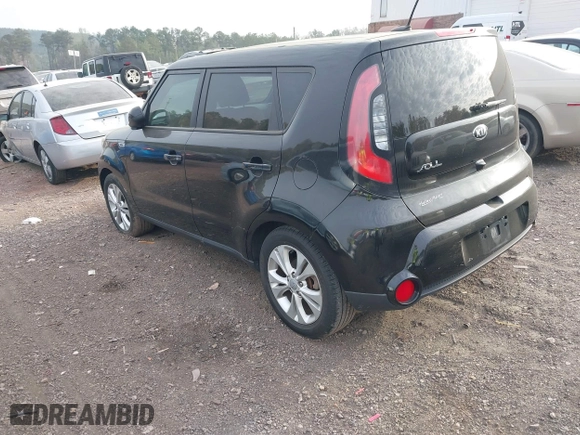 2016 Kia Soul + with VIN KNDJP3A53G7241001, listed as a IAAI auction lot 41877419 with 159,155 mi miles. Bid and sale history available at carsss.com. Image 3.