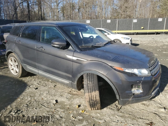 2013 Land Rover Range Rover Evoque Pure Plus with VIN SALVP2BGXDH761478, listed as a Copart auction lot 42751105 with 0 mi miles and Salvage Title. Bid and sale history available at carsss.com. Image 4.