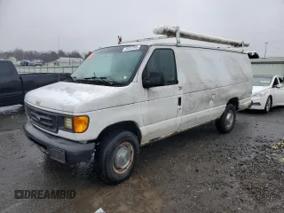 2004 Ford Econoline Cargo with VIN 1FTSS34L44HB30606, listed as a Copart auction lot 50337095 with 215,347 mi miles and Clean Title. Bid and sale history available at DreamBid. Image 1.