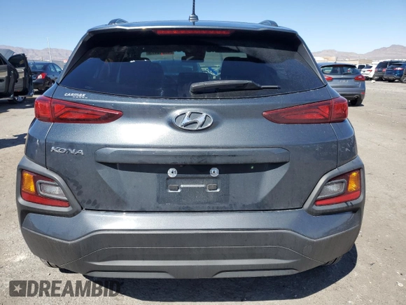 2020 Hyundai Kona SEL with VIN KM8K22AA2LU546894, listed as a Copart auction lot 49510475 with 35,011 mi miles and Salvage Title. Bid and sale history available at DreamBid. Image 6.