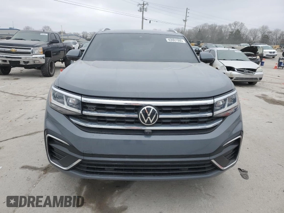 2022 Volkswagen Atlas SEL Premium R-Line с VIN 1V2FE2CA7NC218680, выставлен на аукционе Copart как лот 43991505 с пробегом 54 471 миль миль и Чистый • Clean title. История ставок и продаж доступна на DreamBid. Изображение 5.