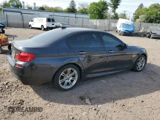 2013 BMW 5 Series 528i xDrive with VIN WBAXH5C53DD109334, listed as a Copart auction lot 54343335 with 174,354 mi miles and Clean Title. Bid and sale history available at carsss.com. Image 3.