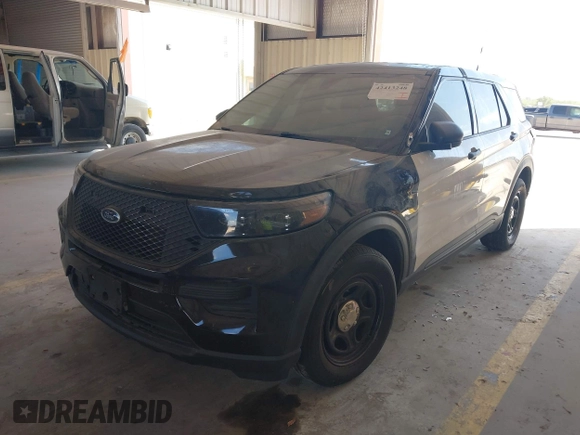 2020 Ford Police Interceptor Utility z VIN 1FM5K8AB0LGD08226, wystawiony jako IAAI lot #42413248 z przebiegiem Nie podano mil oraz . Historia ofert i sprzedaży dostępna na DreamBid. Obrazek 2.