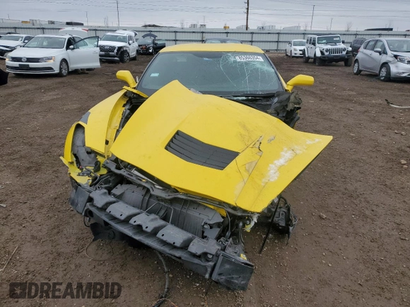 2019 Chevrolet Corvette 2LT with VIN 1G1YD2D74K5101437, listed as a Copart auction lot 85360354 with 0 mi miles and Salvage Title. Bid and sale history available at carsss.com. Image 5.