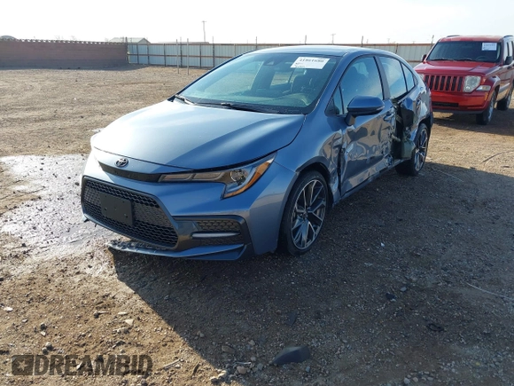 2022 Toyota Corolla SE with VIN 5YFS4MCE9NP120176, listed as a IAAI auction lot 41861680 with 15,975 mi miles. Bid and sale history available at carsss.com. Image 18.