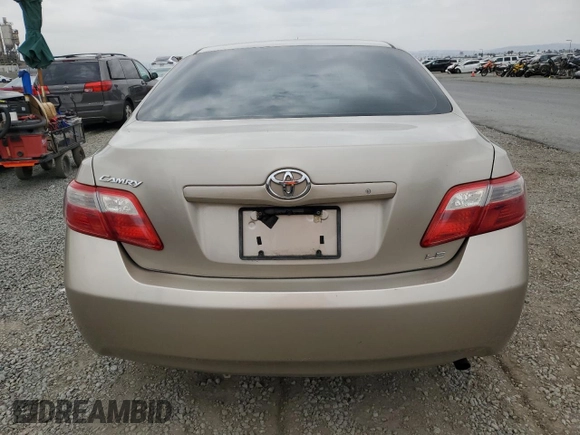 2007 Toyota Camry CE with VIN 4T1BE46K87U714497, listed as a Copart auction lot 55921095 with 133,023 mi miles and Clean Title. Bid and sale history available at DreamBid. Image 6.